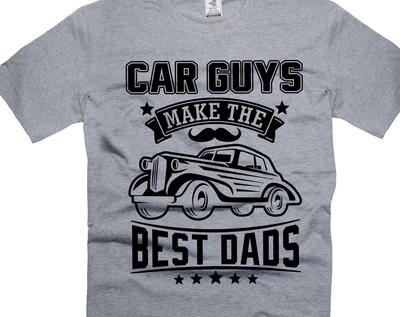 Mens Car Guys Make The Best Dads T-shirt Car Guy Shirts Car Enthusiast Shirts Father's Day Car T-Shirts Funny Gifts For Dad Father