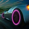 Luminous Valve Caps Car Tire Fluorescent Tyre Valve Stem Decor Luminous Cap Night Glowing Wheel Hub Nozzle Valve Caps Valve Stems 1