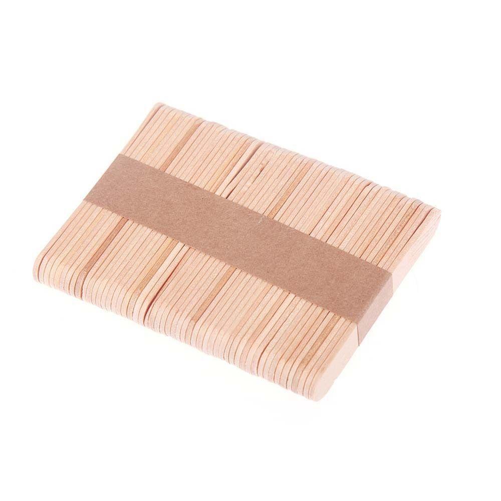 Wooden Craft Stick Wooden Popsicle Sticks DIY Hand Crafts Ice Cream Sticks DIY Wooden Sticks
