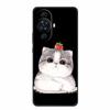Чехол For Huawei Nova 12s Чехол Милый Мультяшный Кот Черный Силиконовый Мягкая Задняя Крышка Чехол Для Huawei Nova 12s Чехол Nova12s 12 s Coque