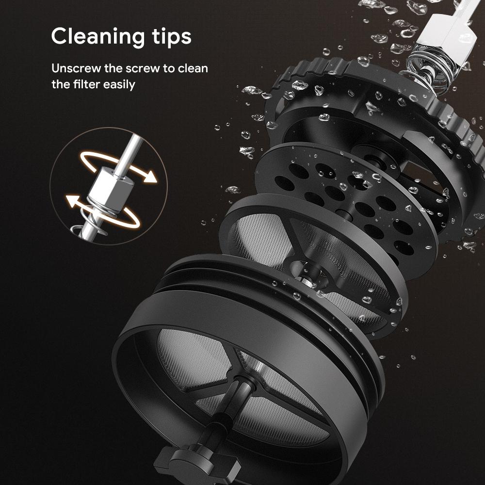 i Cafilas [FK11] Портативная термокружка для французского пресса, американская термокружка 350 мл с двухслойной изоляцией, уличный Trave (Земля и вода разделены)