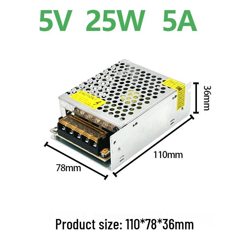 Импульсный источник питания 220 В на 24 В постоянного тока 15 А со светодиодным дисплеем, трансформатор 5 В/12 В