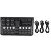Professional O Mixer Live Sound Card Effects Voice Changer DJ Studio Streaming Podcasting