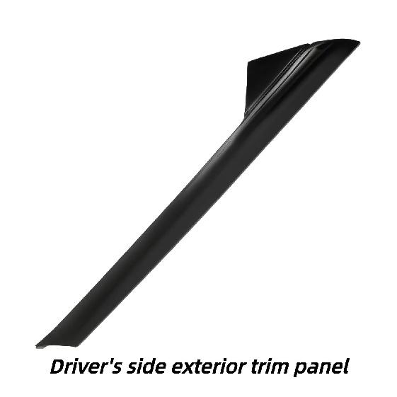A-Pillar Trim Molding Windshield Kit for Ford Explorer 2011- Left Right Replace BB5Z7803145AA BB5Z7803144AA
