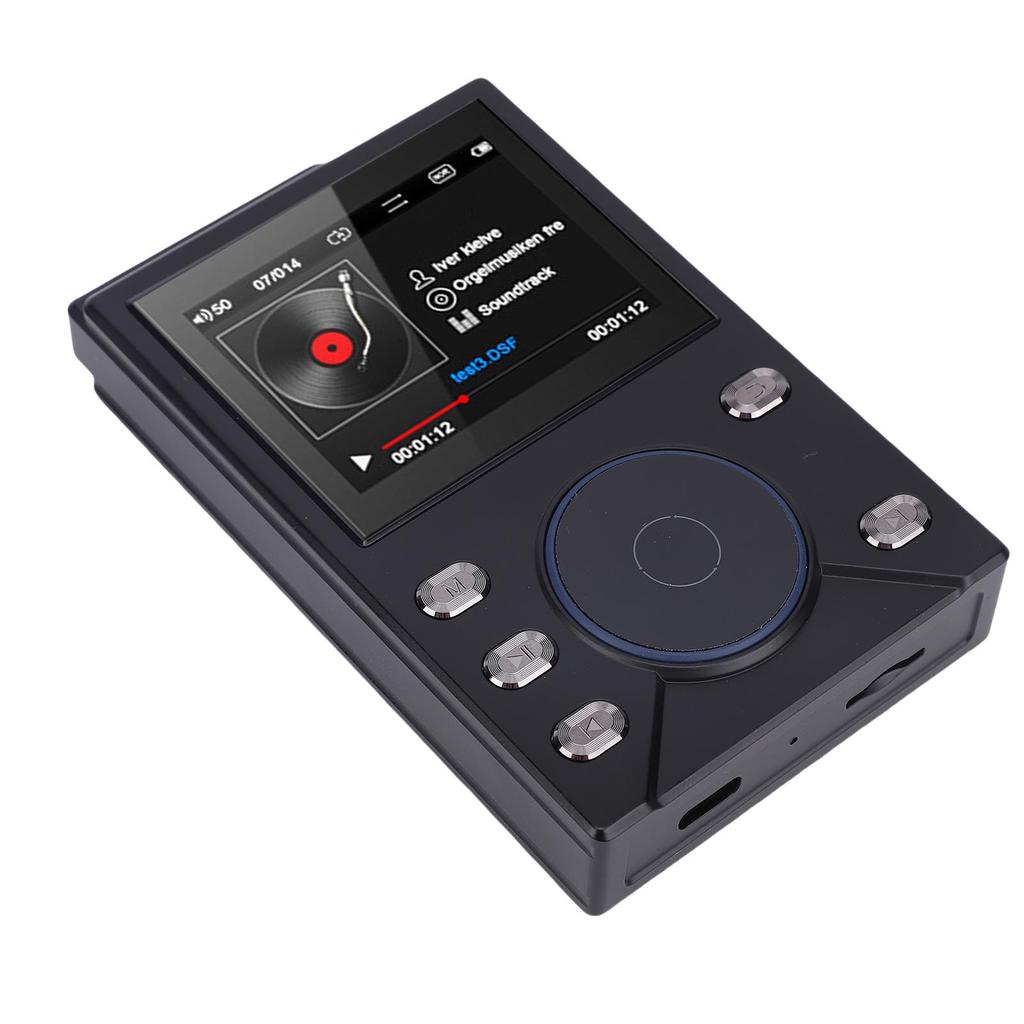 Hi-Fi MP3-плеер с 5.4 DSD FLAC Воспроизведение без потерь Музыкальный плеер высокого разрешения DSD256 Поддержка до 256 ГБ
