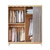 Yumei Era Minimalist Fabric Curtain Wardrobe