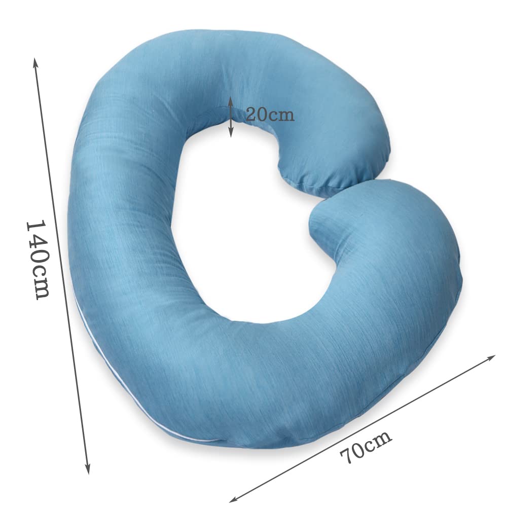 Подушка для тела для беременных прохладно для популярного материнства тело кормления грудью мягкая и боковая подушка для сна тело для беременности поставляется со съемным чехлом С-образной формы для женщин,