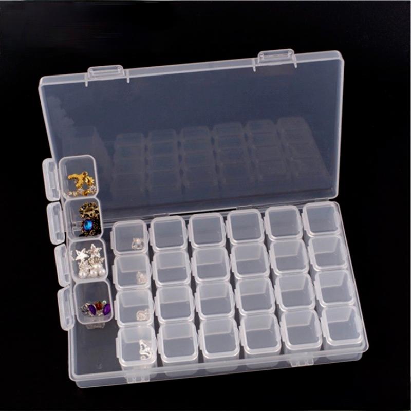 Diamond Painting Tools 28 Cells Plastic Storage Box Tool Accessories For Diamond Painting Embroidery