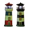 Статуя маяка из смолы на солнечной батарее, лампа, декоративный свет маяка, модель маяка, свет для декора дома, двора, улицы