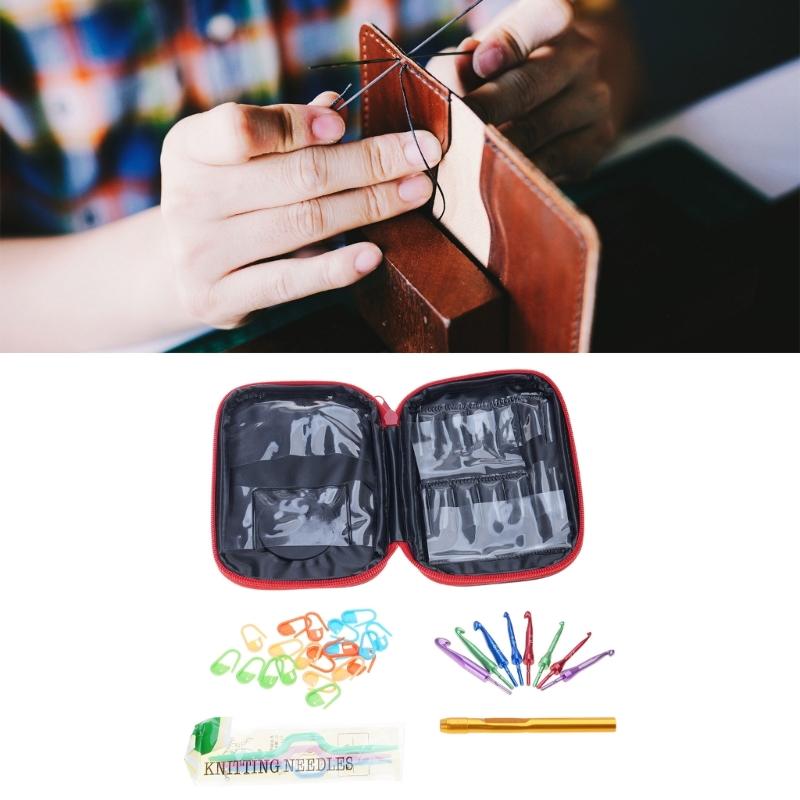 8 штук Алюминиевые круговые спицы Сменные круговые спицы Набор для вязания свитера носка шапки