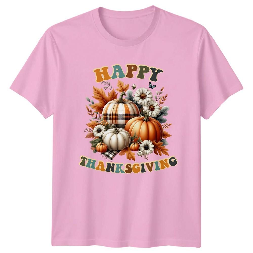 Happy Thanksgiving TShirt Autumn Harvest Thanksgiving Gift For Him And Her