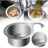 Stainless Steel Swan Sink Filter Drain Basket Drain Water Kitchen Tools Bathroom Sink Drain Basket Sink Strainer Garbage Filter