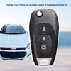 Compatible 433MHz 3-Button Remote Key Circuit Board for Chevrolet Cruze (Folding, Chip 4A)