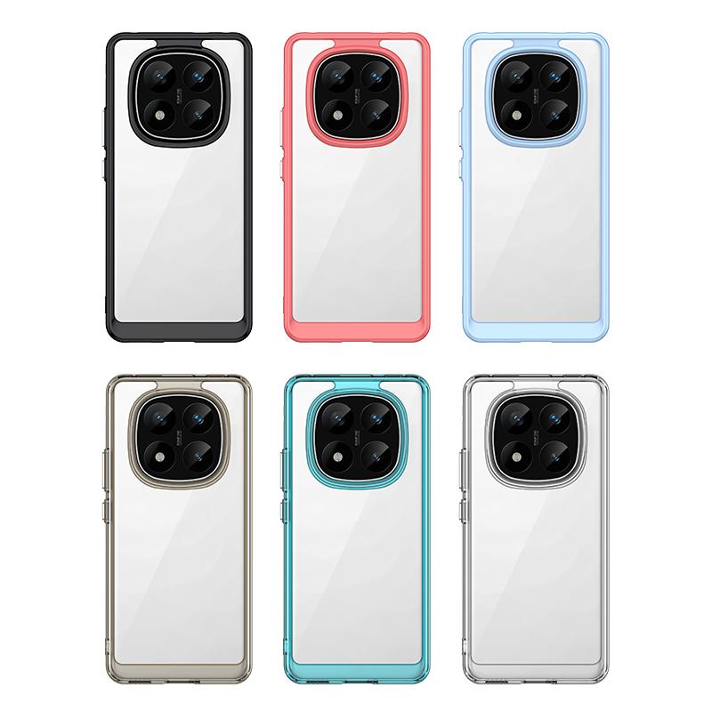Для чехла Poco X7 Xiaomi Poco X7 PocoX7 X 7 Capas Новый цвет Противоударный бампер для телефона Задняя прозрачная накладка Fundas Poco X7