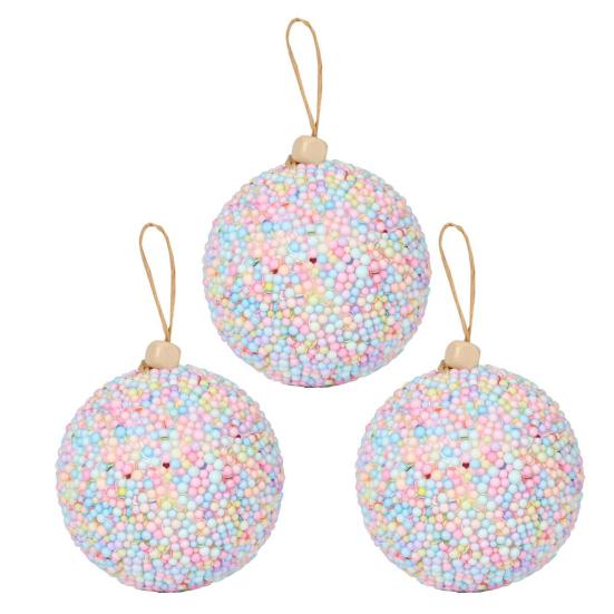 3 шт. Рождественские шары, украшения, декоративные, небьющиеся, пенопластовые, рождественские лампочки, юбка для елки, дом