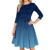 Women's Cocktail Dresses 3/4 Sleeve Vintage Wedding Guest Dress