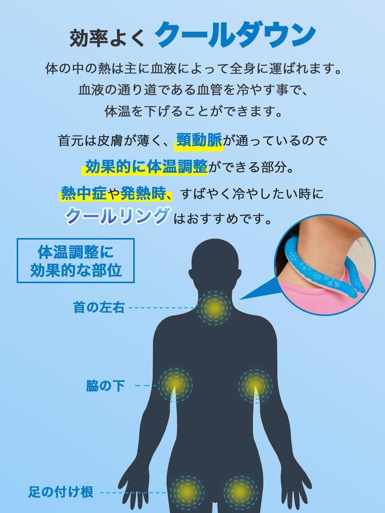 Дизайн Ascoa Охлаждающее кольцо для шеи для детей PCM Подвесное естественное замораживание Охлаждающие товары для шеи Профилактика теплового удара Тепловые меры Охлаждение