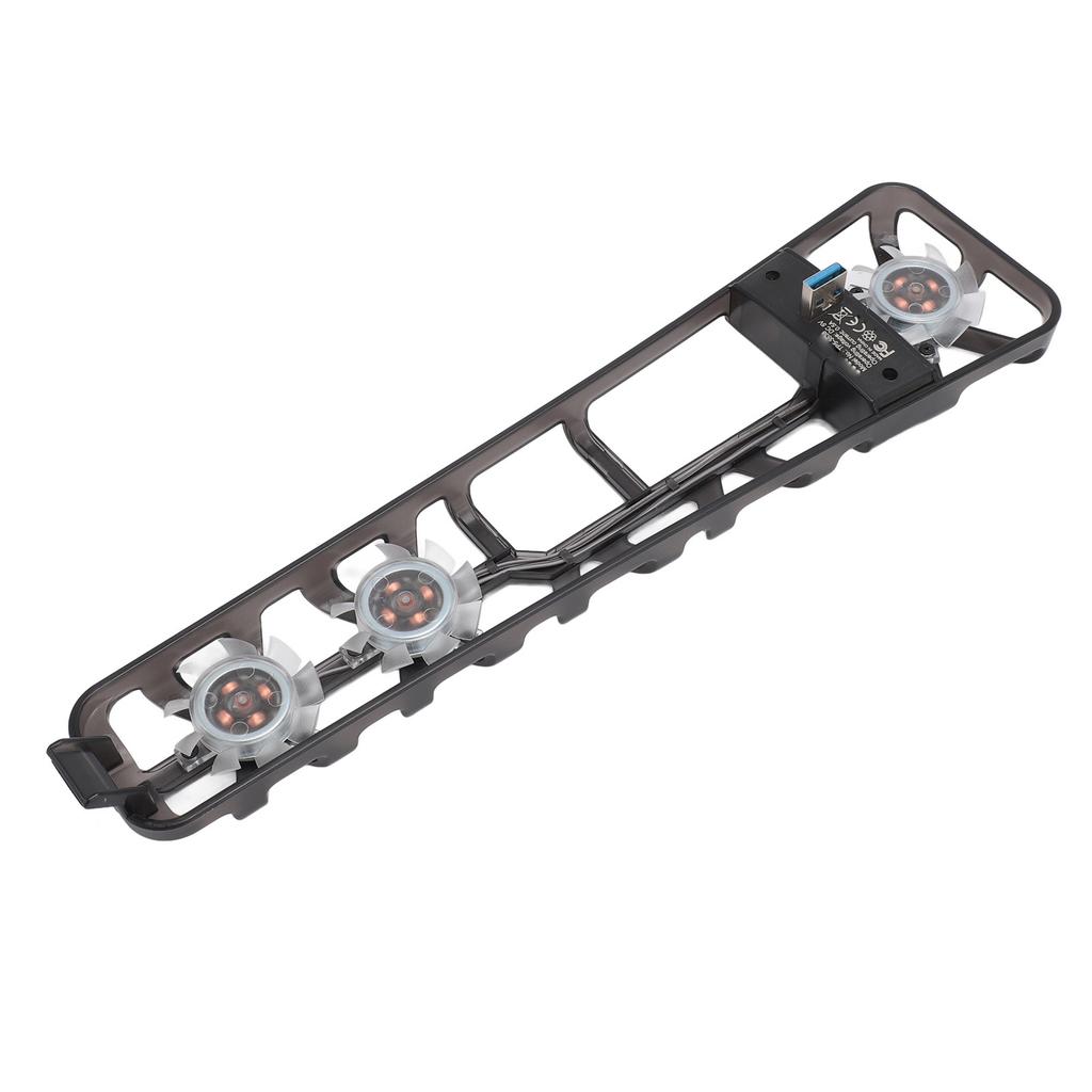 Охлаждающий вентилятор для консоли PS5 Slim 3 вентилятора порт USB 3.0 синяя подсветка задний охлаждающий вентилятор кулер для PS5 Slim