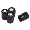 Car Sticker 2025 Hot 4pcs Car Wheel Tire Valve Caps Stem Case For Skoda Octavia Fabia Rapid Yeti Superb Octavia A5 A7 VRS S Embl
