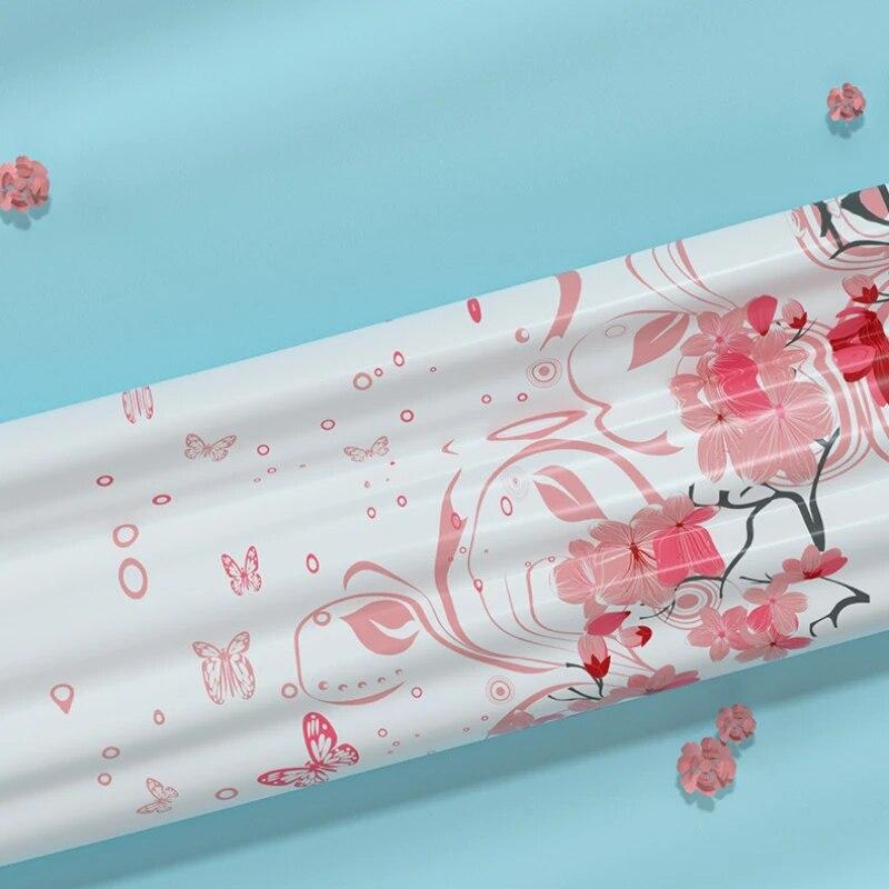 Силиконовая шапочка для плавания со свежим сладким цветочным принтом для женщин, модная шапочка для плавания с длинными волосами, защита ушей, аксессуары для бассейна