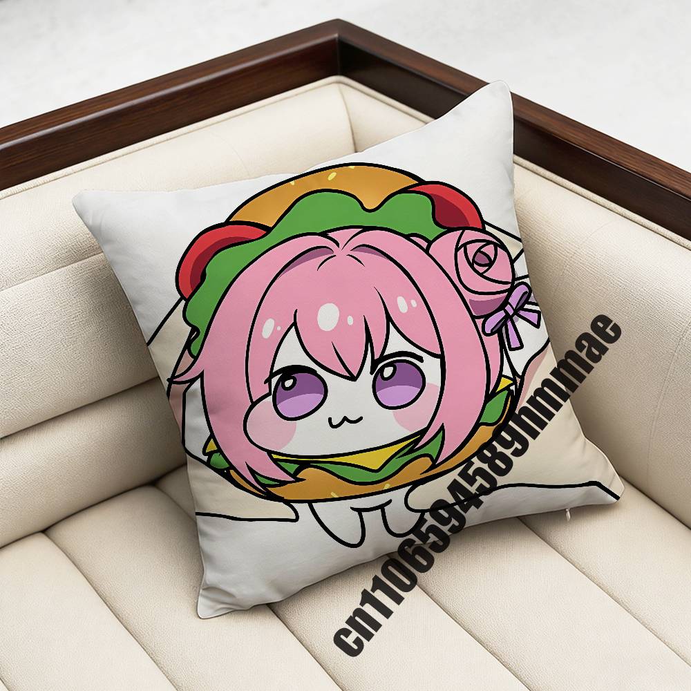 Cartoon DDorothy Doro Throw Pillow Case Sham xcm xcm Square Car Pillowcase Pad Cushion Cover