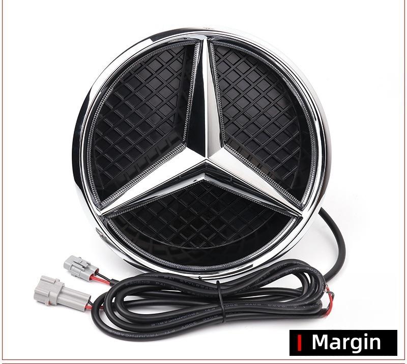 AABGV1 1pcs Car Grille Emblem Star Badge Front Grille Logo for Mercedes Benz W204 W205 X253 X156 W176 W177 W167 W246 W117 X167,