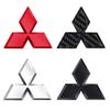 1pcs Car ABS Car Steering Wheel Center Stickers for Mitsubishi Lancer EX Galant ASX Outlander Pajero Eclipse Badge Accessories