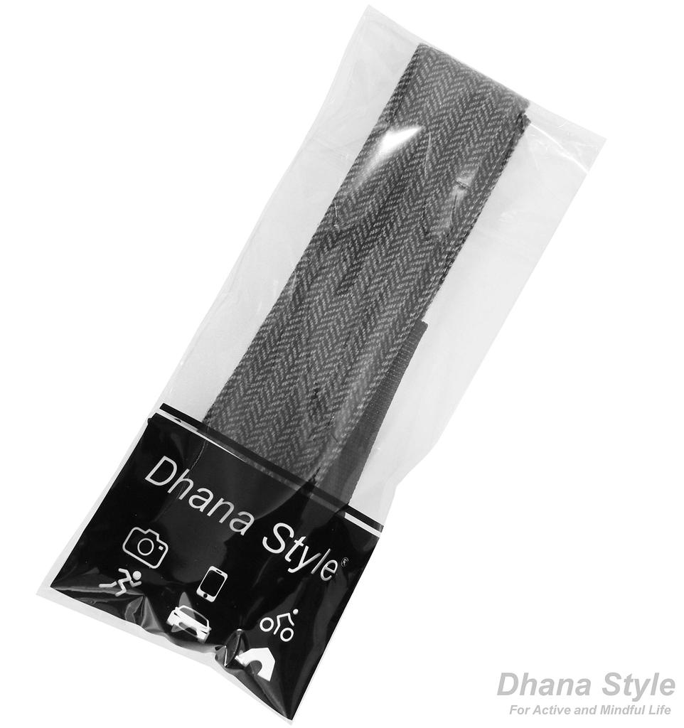 Ремень для камеры в стиле Дхана, шейный ремень, наплечный ремень, компактная зеркальная цифровая камера, винтажный стиль в стиле бохо, тип NS-CV (СЕРЫЙ)