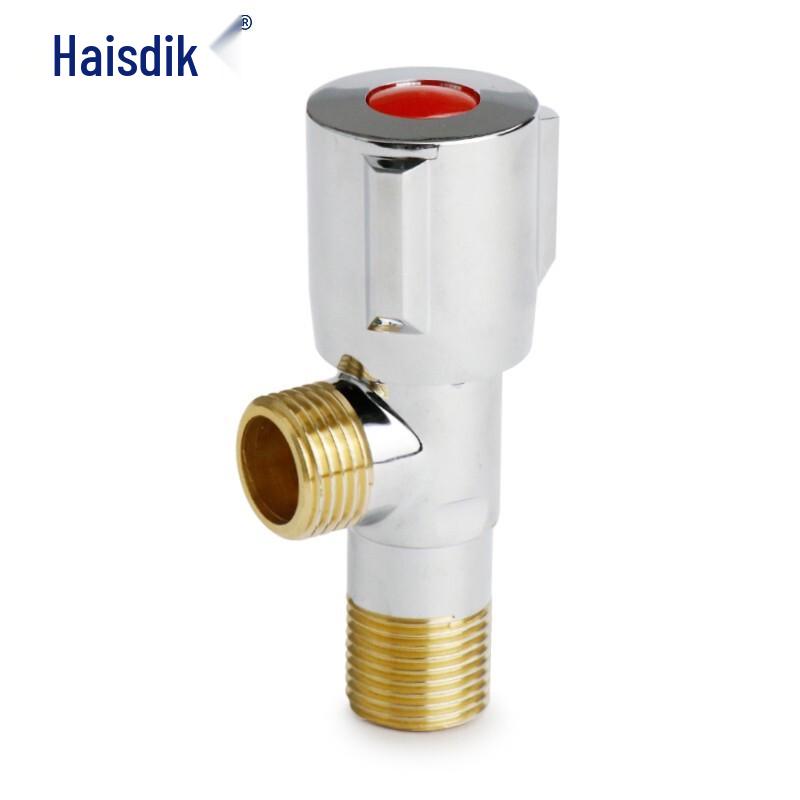 Утолщенный угловой кран Haistick 4-точечный 1-вход/2-выхода