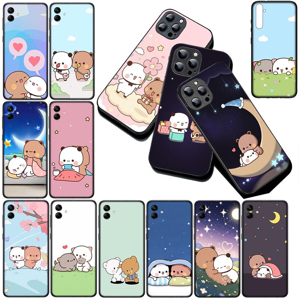 Casing for Apple iPhone 17 Pro XS Max Air 6 7 8 Plus 5 + SE 2022 SE2 16E Phone Cover Soft Case Bubus Panda Cartoon Bear Dudus