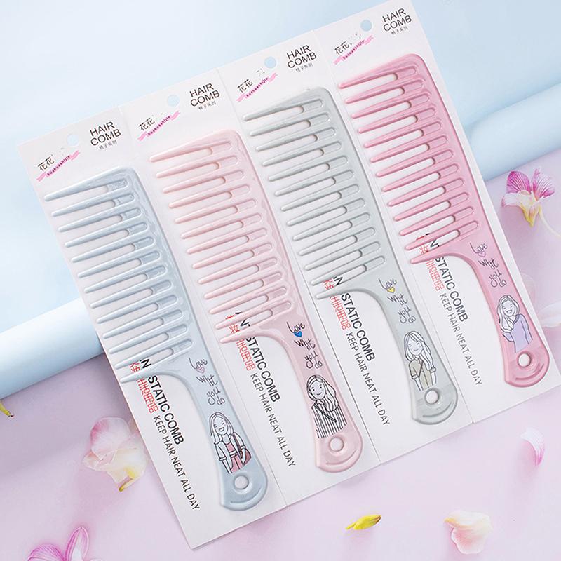 Comb, Suitable For Thick, Long, And Curly Hair With Wide Teeth, Anti-Static, Special For Real Hair Wigs