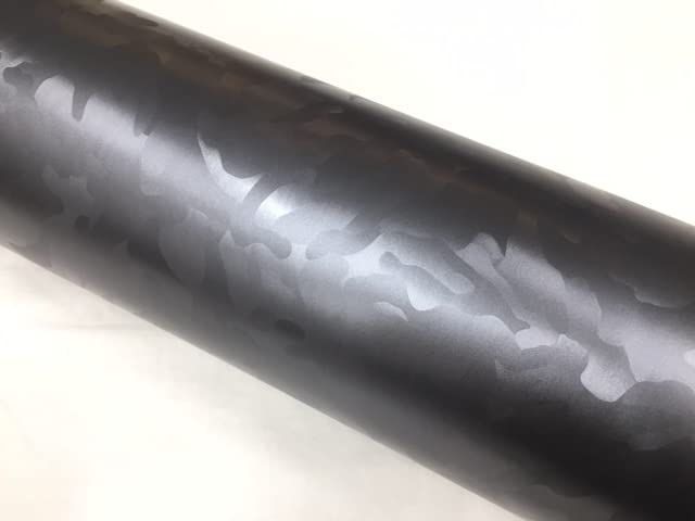 3D Камуфляжный Рисунок Крой 152см x Легкая Обёрточная Плёнка Камуфляжная Плёнка, 30см, Чёрный, Наклейка,