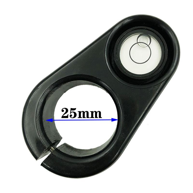 Измерительный стержень из углеродного волокна Пузырьковый уровень 25 мм/32 мм/36 мм Центрирующий пузырек для полюса GPS из углеродного волокна