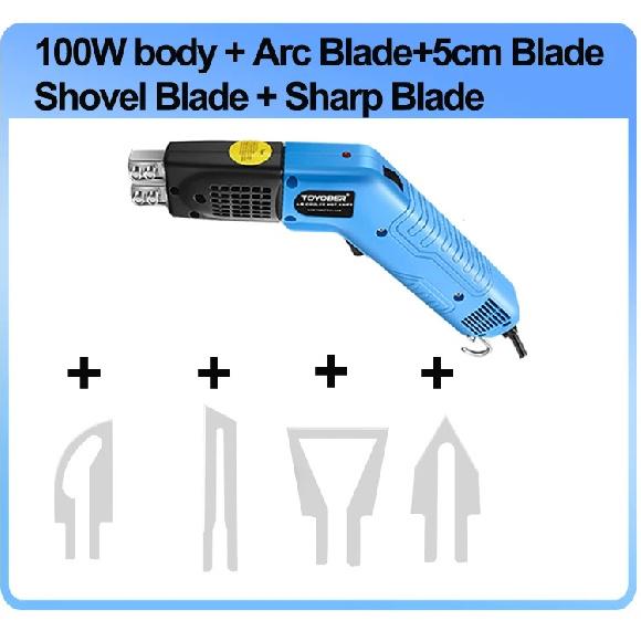 Air Cool Hot Knife Foam Cutter Tool Machine Slotting Groove Styrofoam Polystyrene Fabric Rope Cutter Electric Heating Hot Knife