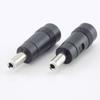 2pcs 5.5mm*2.1mm Female To 5.5mm*2.5mm Male DC Power Connector Adapter for Laptop