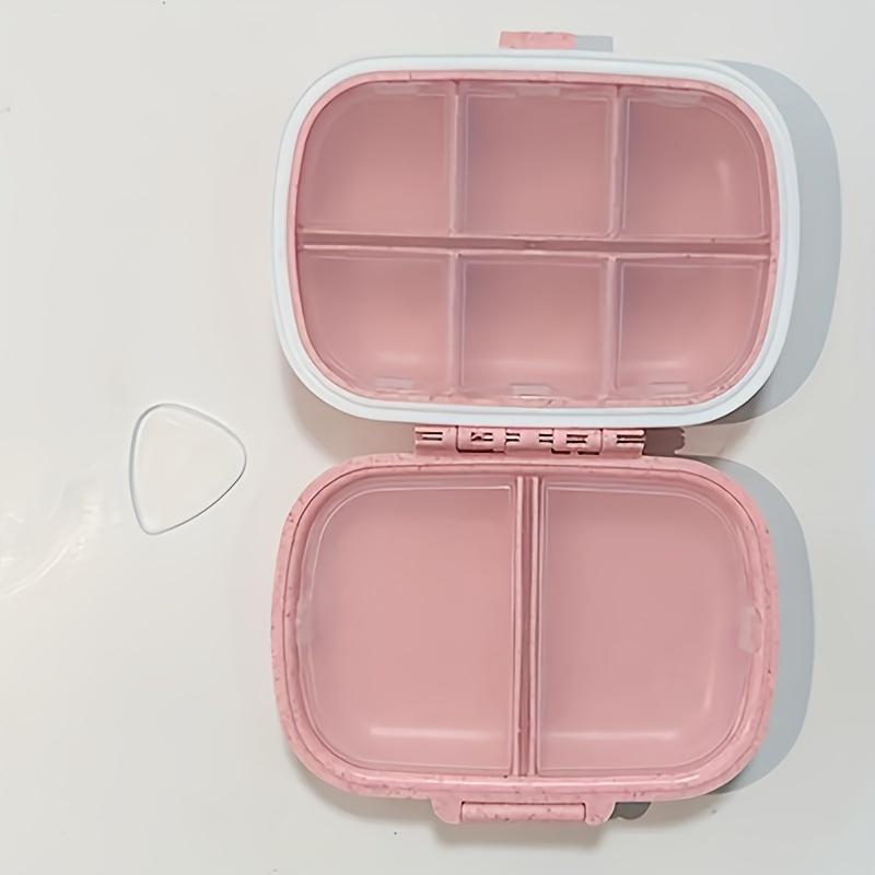 3 шт., герметичная коробка для таблеток с 8 отделениями, пластиковая влагостойкая коробка для таблеток, разделенная портативная коробка для хранения лекарств для путешествий