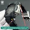 Для Casio G-SHOCK Cat Man Часы 3554 GPR-H1000 Винт стержень циферблата Боковой гайка гайка ремешка Корпус Соединительный стержень часов нержавеющая сталь