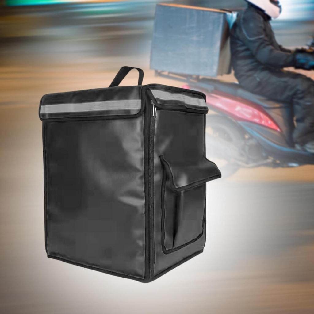 Food Delivery Backpack, Insulated Bag, Reusable Inside Large Pizza Bags, for