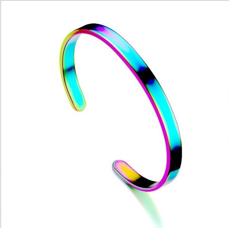 Браслет-манжета Браслеты Браслеты Мужские браслетыБанглы Простые геометрические конструкции (5 цветов)