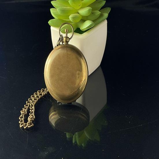 Латунный кнопочный компас с цепочкой, морские солнечные часы, компас, настольный подарок, лучший подарок для коллекционирования, рождественский подарок, подарок на день рождения