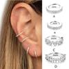 Small Body Piercing Jewelry Labrets Lip Ear Studs Rhinestone Cartilage Helix Tragus Earrings