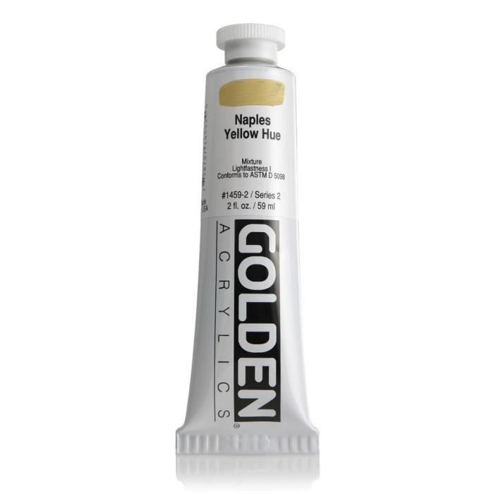 Peinture - GOLDEN - Jaune Naples S2 - 60 ml - Couleur principale: Jaune