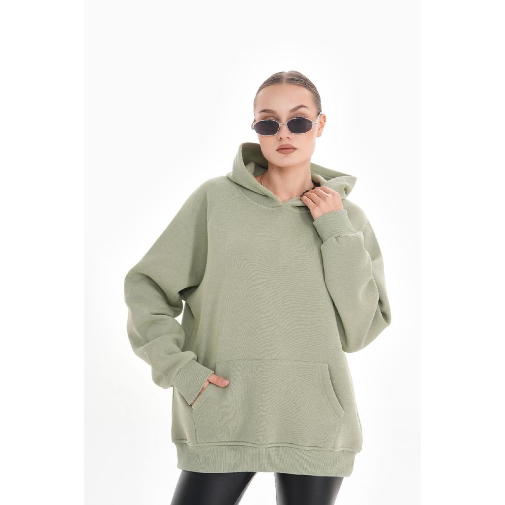 Толстовка оверсайз с капюшоном