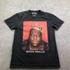 The Notorious B.I.G. Рубашка Мужская Средняя Черная Biggie Smalls Корона Графический Футболка Рэп