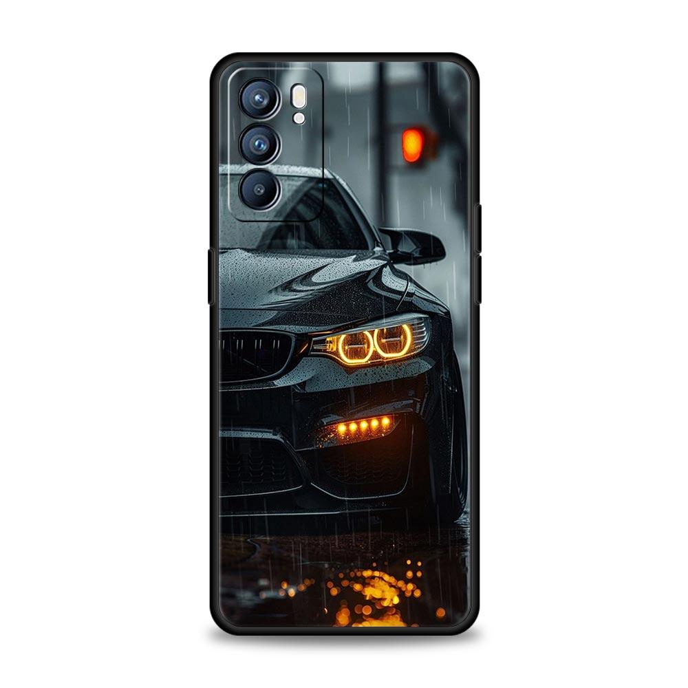 Супер Авто Спортивный Чехол для Телефона для Oppo Reno8 Reno7 Reno6 Pro A54 5G Find X6 X5 A53 A52 A9 A15 A95 A17 A16 A76 A74 A57 A31 Обложка