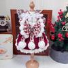 Winter Warm Dog Coat Small Breeds Pomeranian Teddy Cotton Thickened Princess Dress