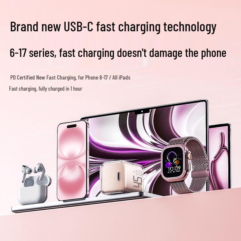 45-ваттное GaN-зарядное устройство для серии iPhone 14 - Быстрая зарядка