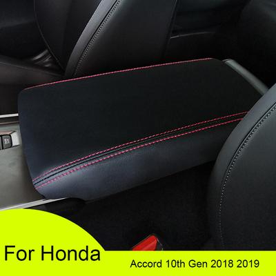 Оригинальный автомобильный подлокотник, чехол для Honda Accord 10th Gen 2018, искусственная кожа, чехол на подлокотник для автомобиля, отделка центральной консоли