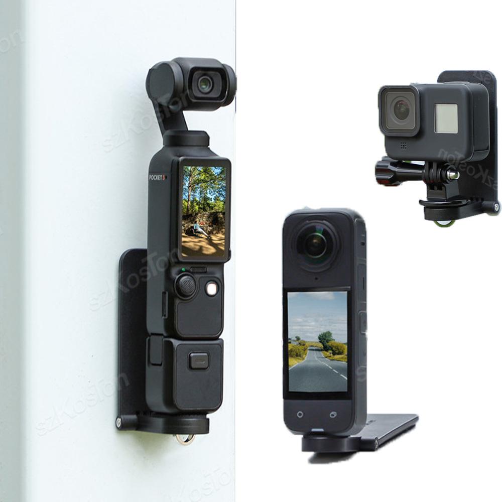 Для DJI Pocket 3 Action 5 Магнитное крепление База Угол регулируемый Настольная база Для Insta360 Ace Pro 2 X4 GO 3S Аксессуары для камеры