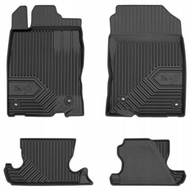 Rubber Mats Honda Cr-Z 2010-2016 Trunks 77